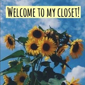Welcome to my closet!